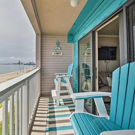Updated Front Beach Condo With Resort Amenities! Корпус-Крісті Екстер'єр фото