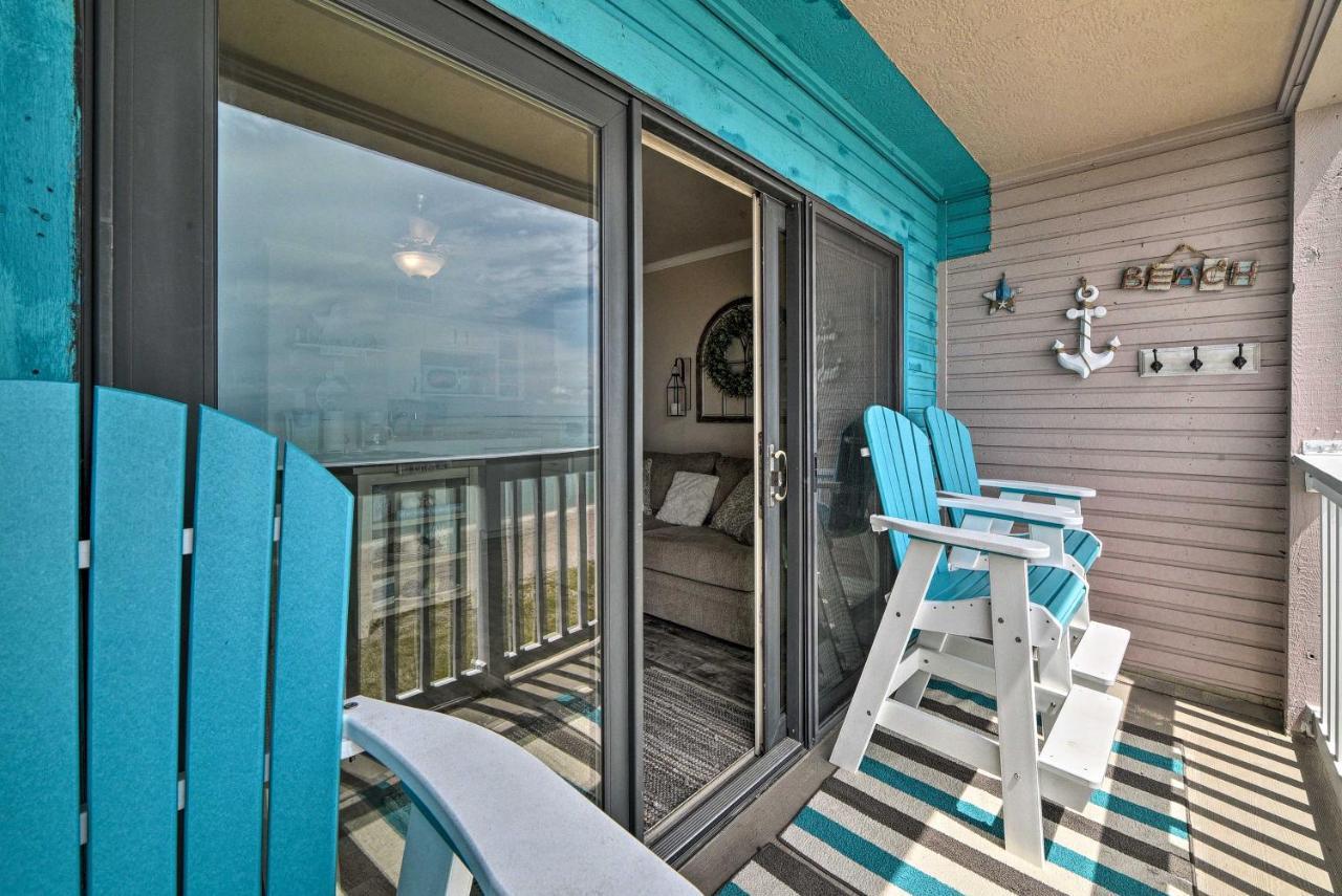 Updated Front Beach Condo With Resort Amenities! Корпус-Крісті Екстер'єр фото