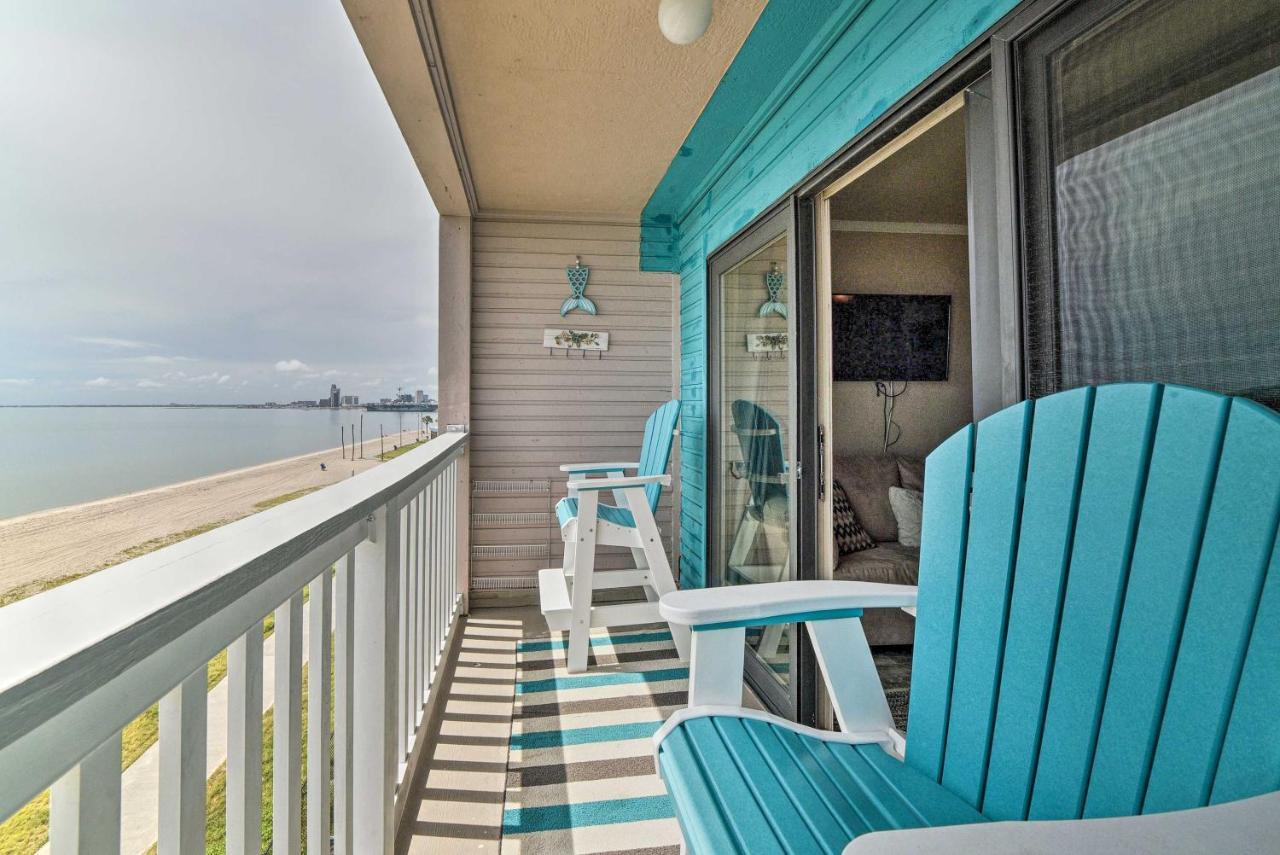 Updated Front Beach Condo With Resort Amenities! Корпус-Крісті Екстер'єр фото
