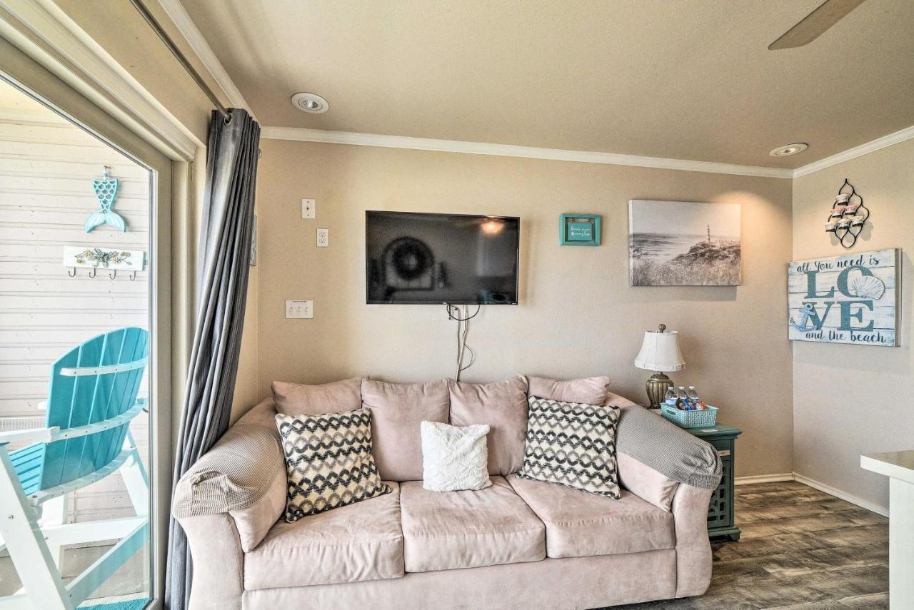 Updated Front Beach Condo With Resort Amenities! Корпус-Крісті Екстер'єр фото